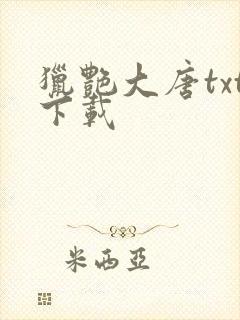 猎艳大唐txt下载