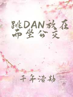 跳DAN放在里面坐公交