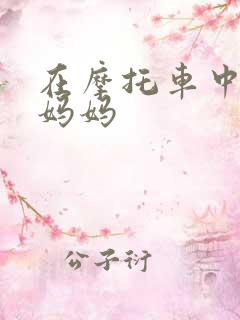 在摩托车中进入妈妈