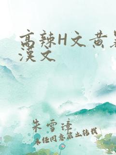 高辣H文黄暴糙汉文