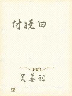 付晓田