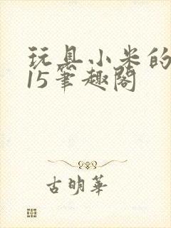 玩具小米的1一15笔趣阁