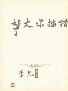 好大你插错地方了