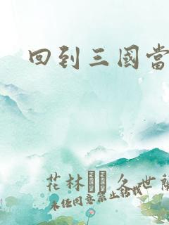 回到三国当军阀