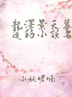 龙泽景天慕容青莲的小说名字