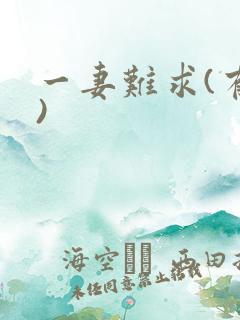 一妻难求(有肉)