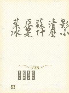 叶辰苏清影秦若冰是什么小说