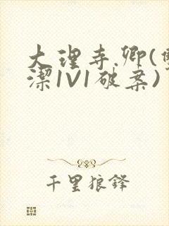 大理寺.卿(双洁1V1破案)