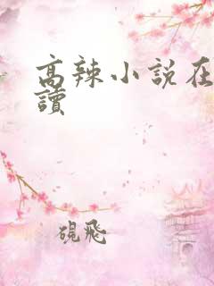 高辣小说在线阅读