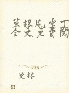 草根风云丁长生全文免费阅读