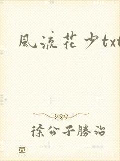 风流花少txt