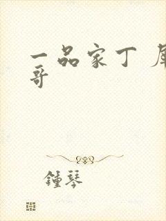 一品家丁 犀利哥