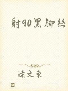 射90黑脚丝女