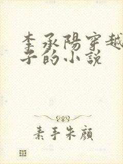 李承阳穿越成皇子的小说