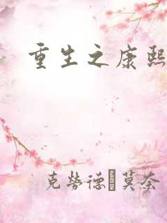 重生之康熙元后