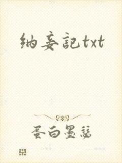 纳妾记txt
