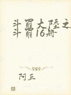 斗罗大陆之终极斗罗16册