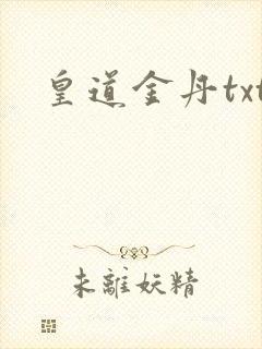 皇道金丹txt