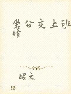 坐公交上班的苏晴