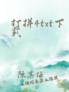 打拼4txt下载