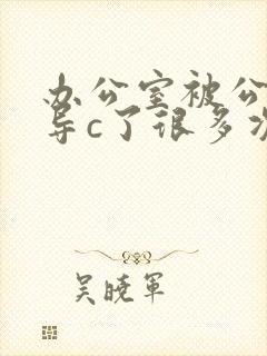 办公室被公司领导c了很多次