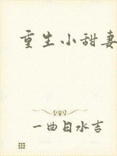 重生小甜妻