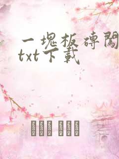 一块板砖闯仙界txt下载