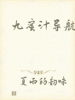 九蜜汁导航