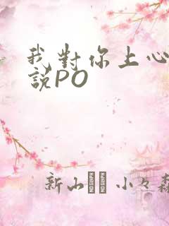我对你上心了小说PO