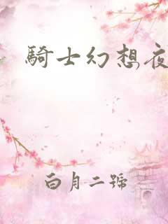 骑士幻想夜结局