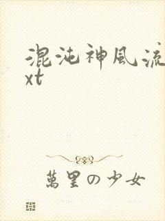 混沌神风流史txt