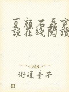 夏颜石磊穿越小说在线阅读