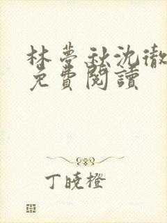 林梦秋沈彻姜衡免费阅读