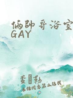 俩帅哥浴室互攻GAY