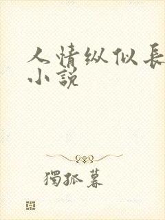 人情纵似长情月小说