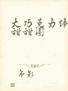 大巧克力棒c小甜甜圈