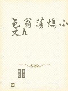 色翁荡熄小说全文h