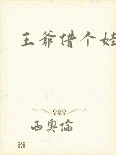 王爷借个娃