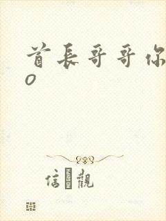 首长哥哥你好po