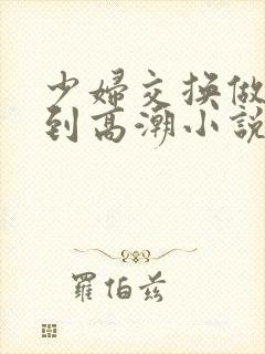 少妇交换做爰做到高潮小说