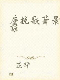 唐挽歌萧景弦小说