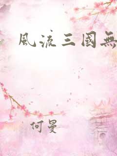 风流三国无弹窗