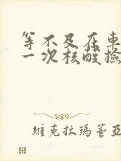 等不及在车里做一次核酸检测