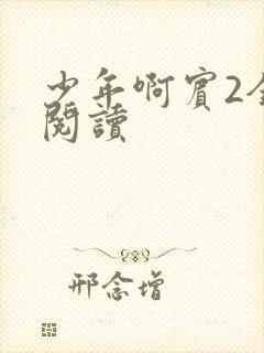 少年啊宾2全文阅读