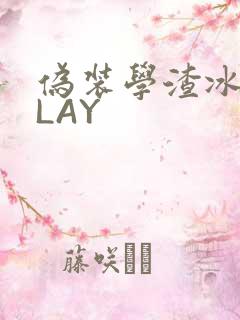 伪装学渣冰块PLAY