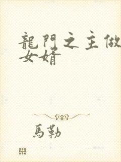 龙门之主做上门女婿