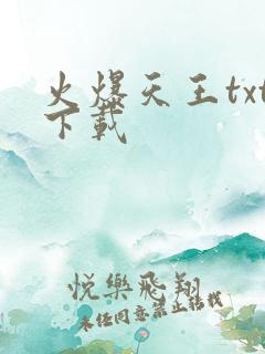 火爆天王txt下载