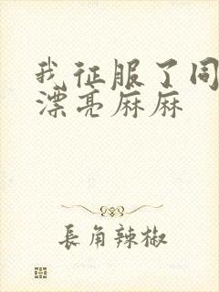 我征服了同学的漂亮麻麻