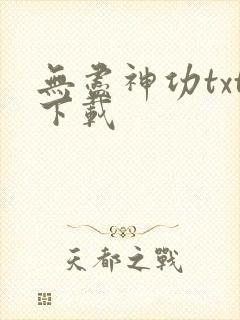 无尽神功txt下载