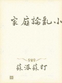 家庭论乱小说